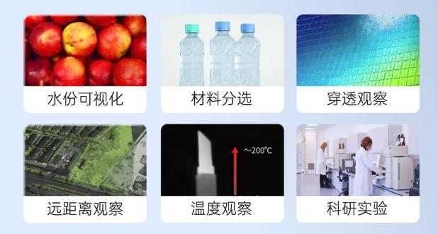 SWIR系列相机应用场景