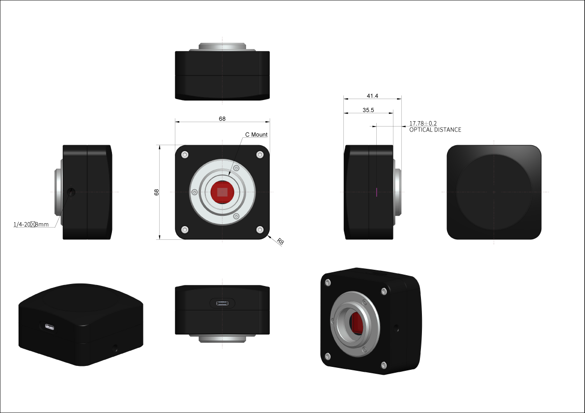 E10ISPM 系列外形尺寸