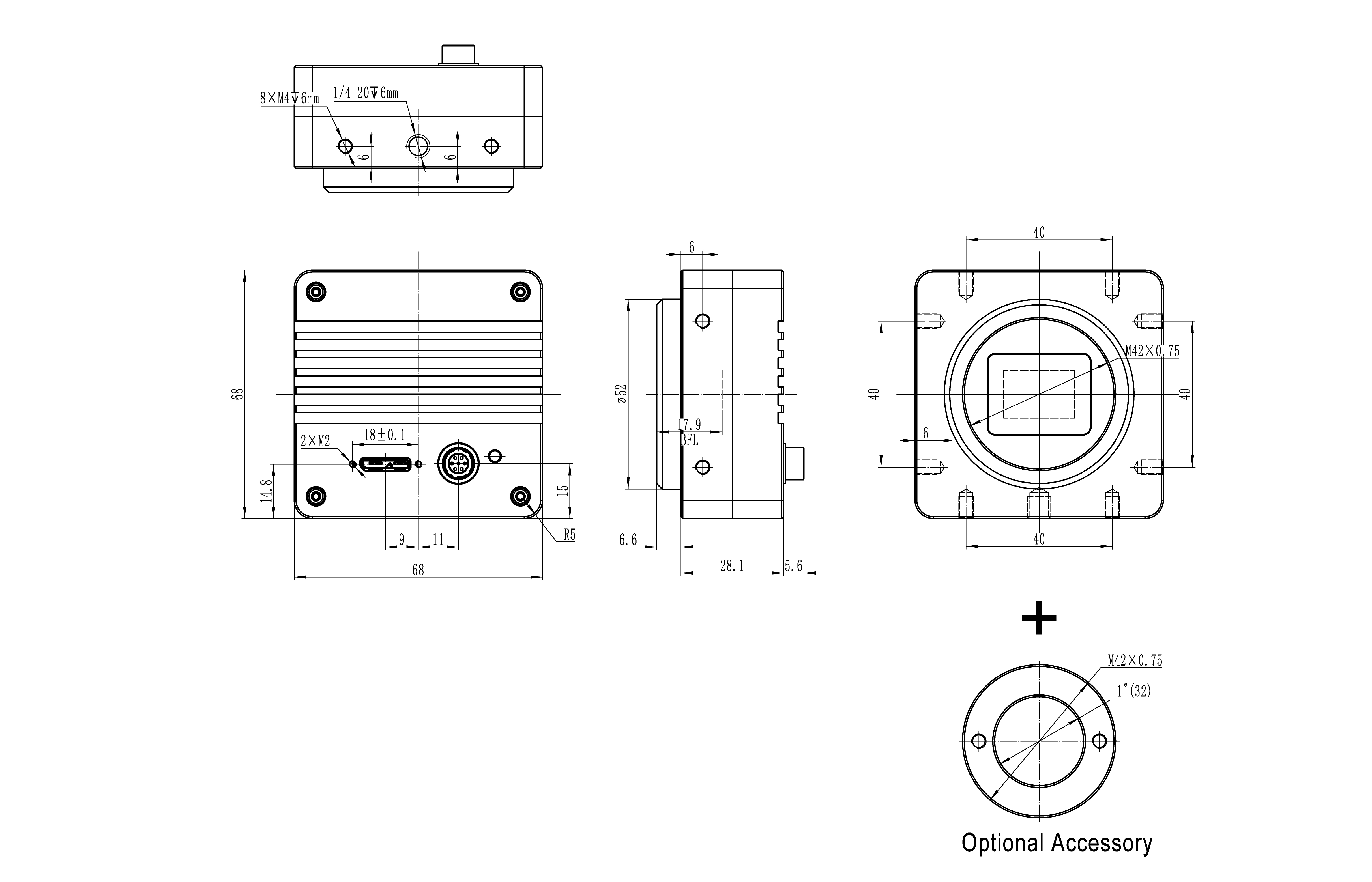 IUA USB3.0整机外形尺寸