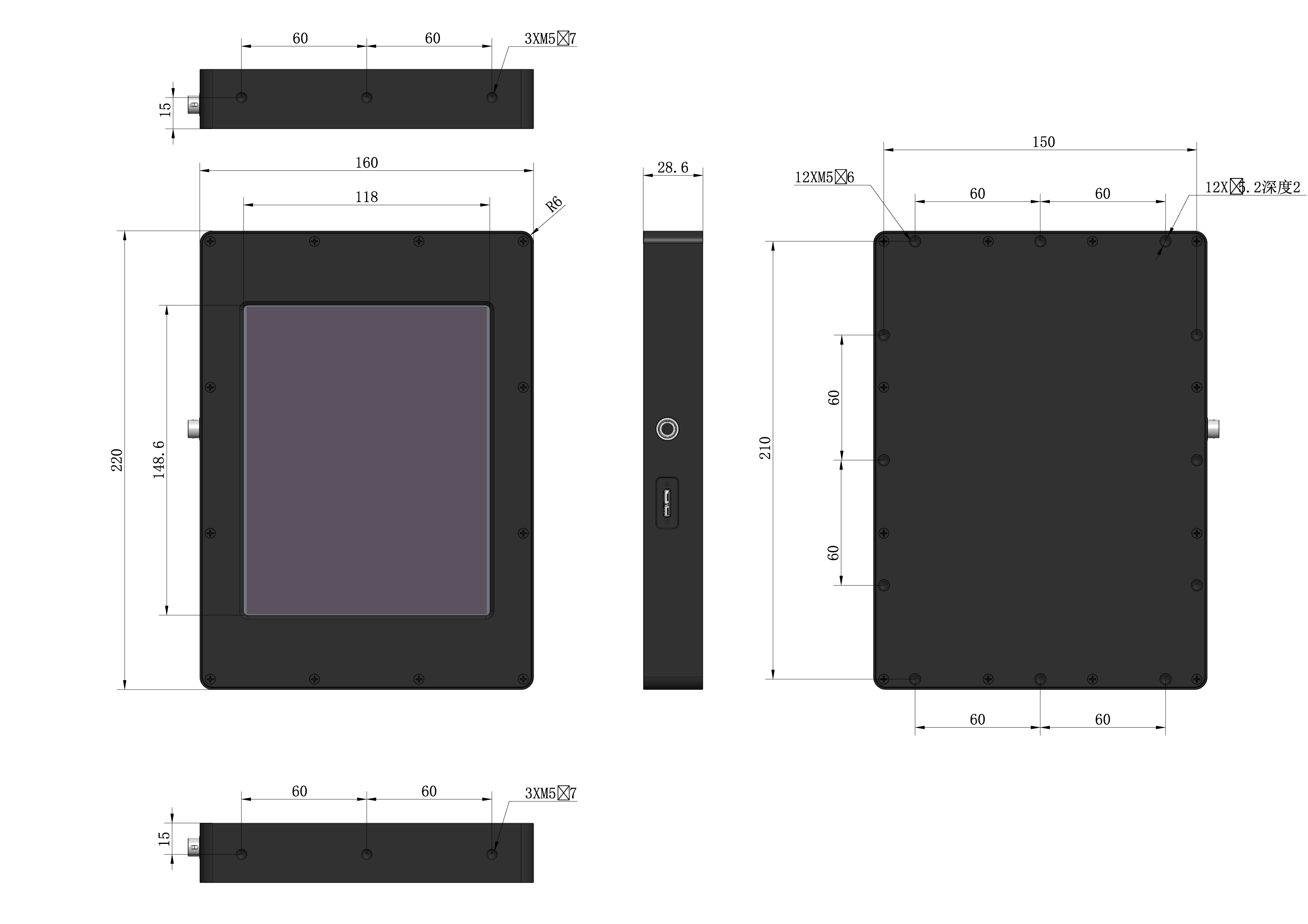 IUE 整机外形尺寸