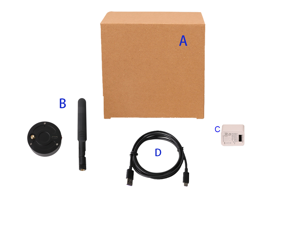 WUCAM8MPA / WUCAM1080PB 包装示意