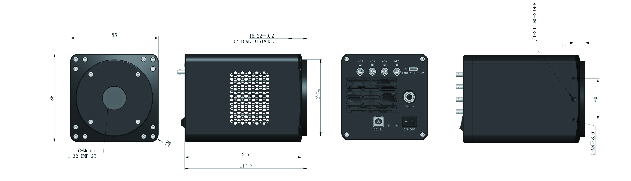 sMAX6504B 尺寸和外形