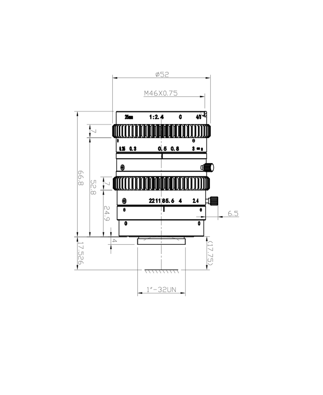 TPL-2524XF镜头