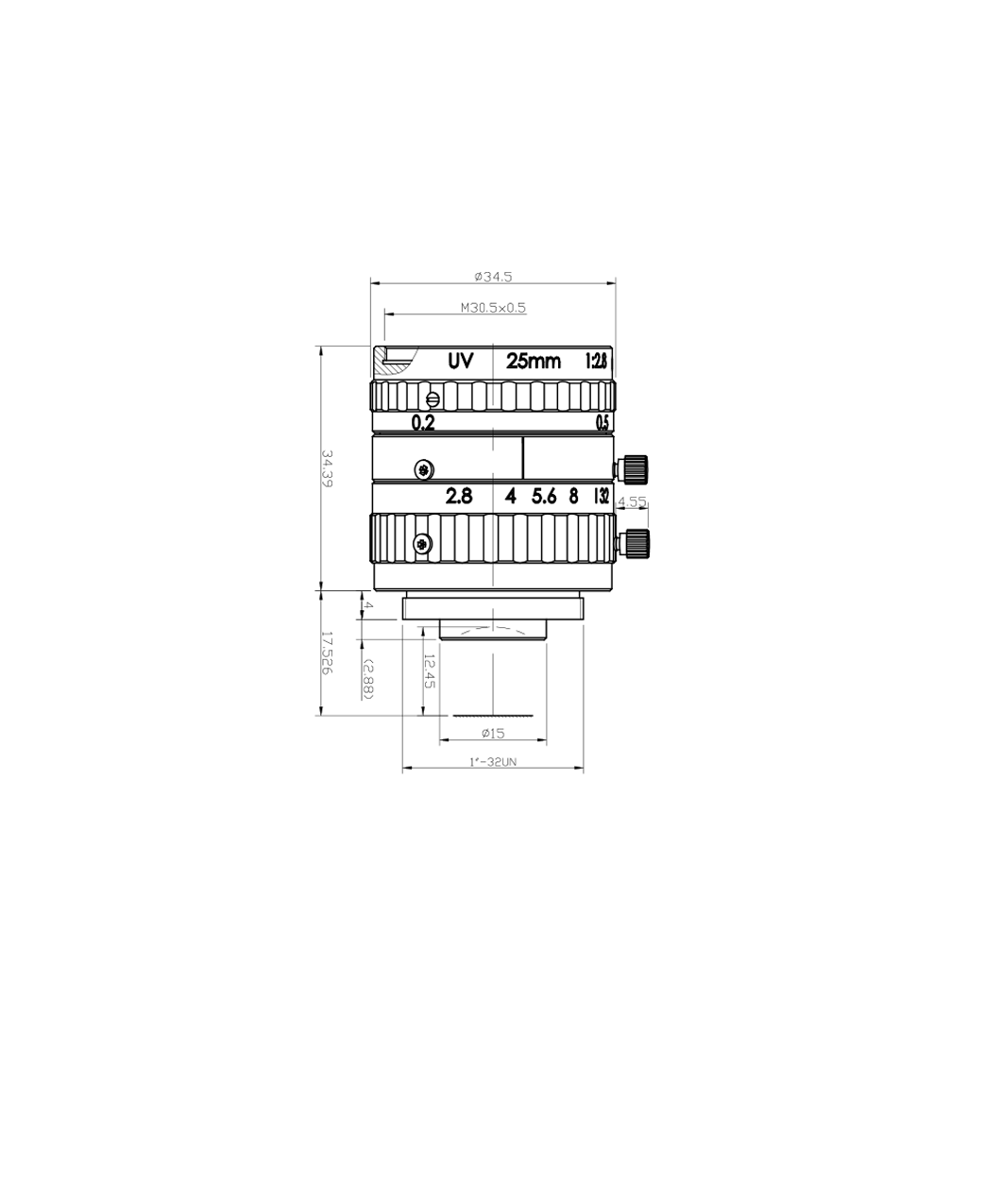 TPL-2528UV镜头